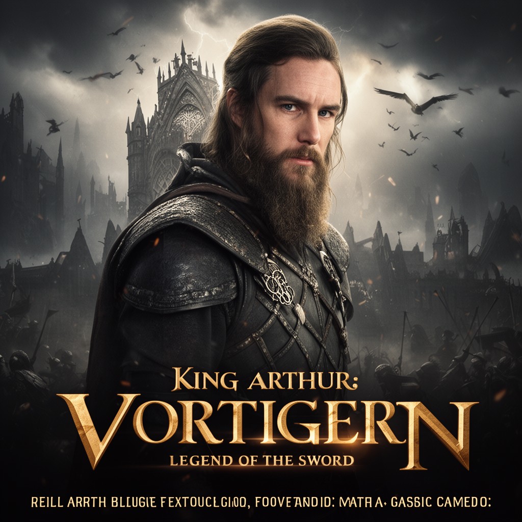 AI-generated illustration of Vortigern