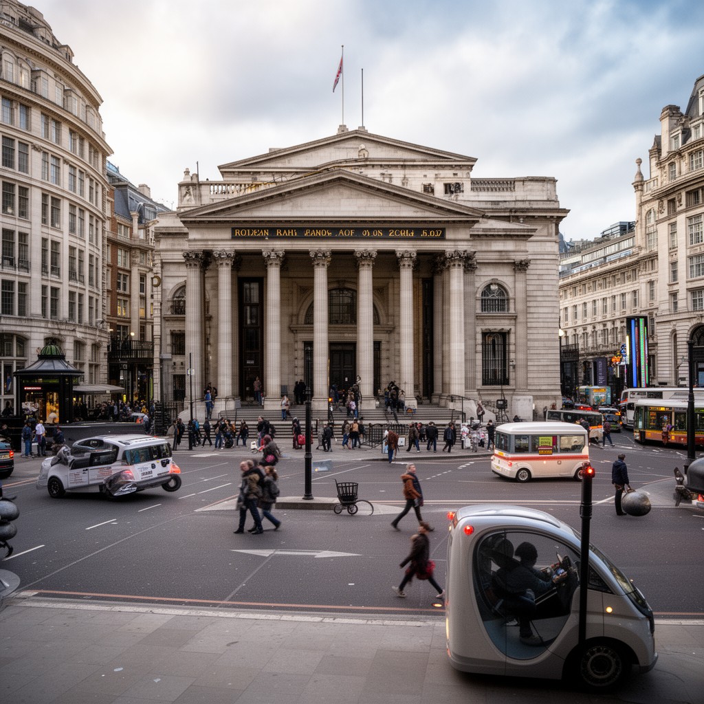 AI-generated illustration of Bank junction
