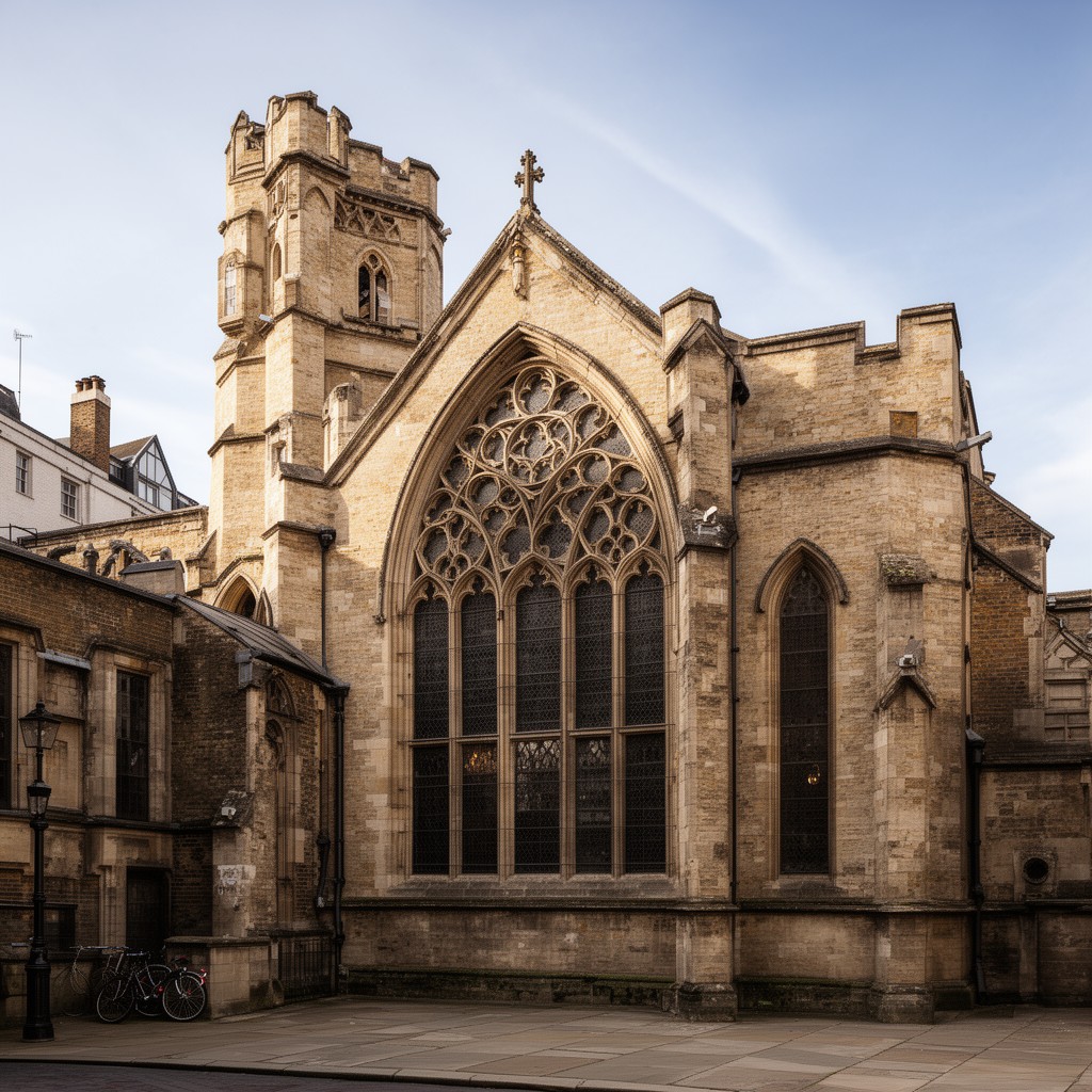 AI-generated illustration of St Nicholas Cole Abbey