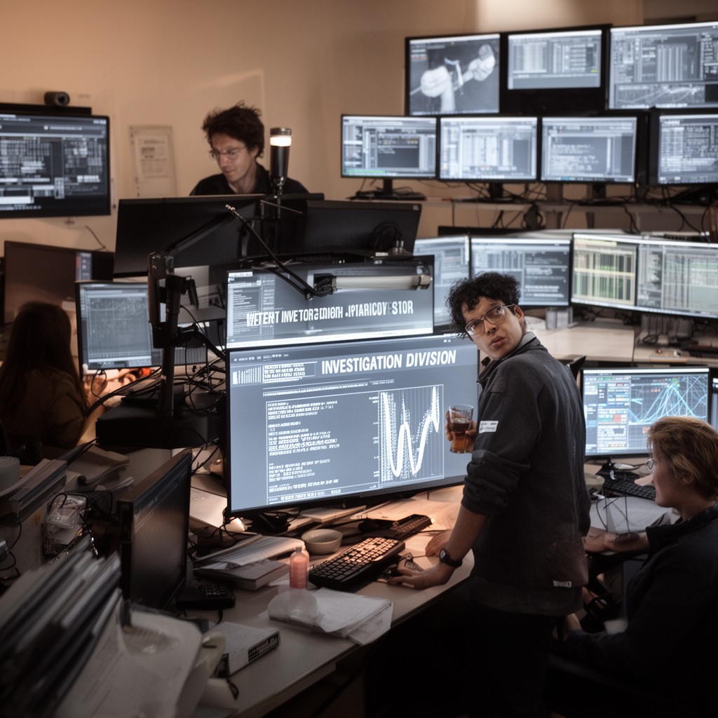 AI-generated illustration of Investigation Division