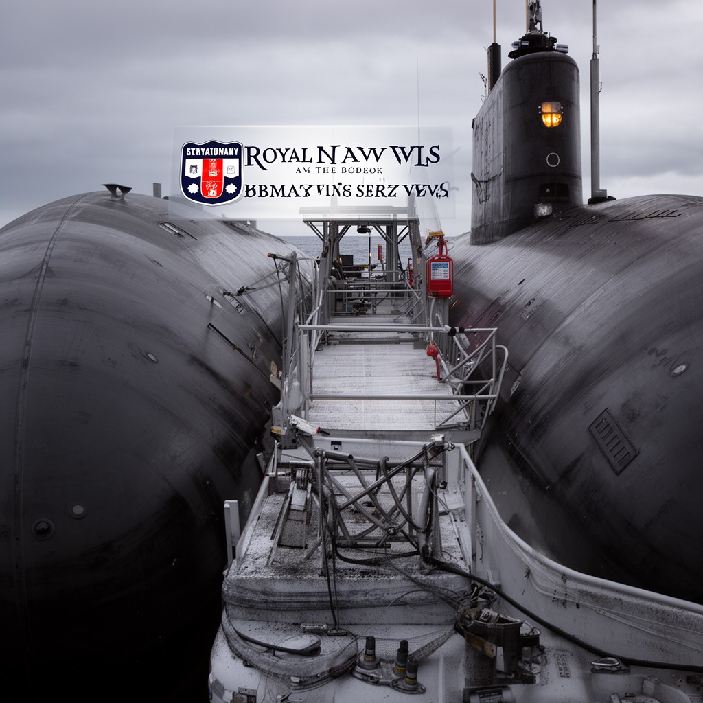 AI-generated illustration of Royal Navy Submarine Service
