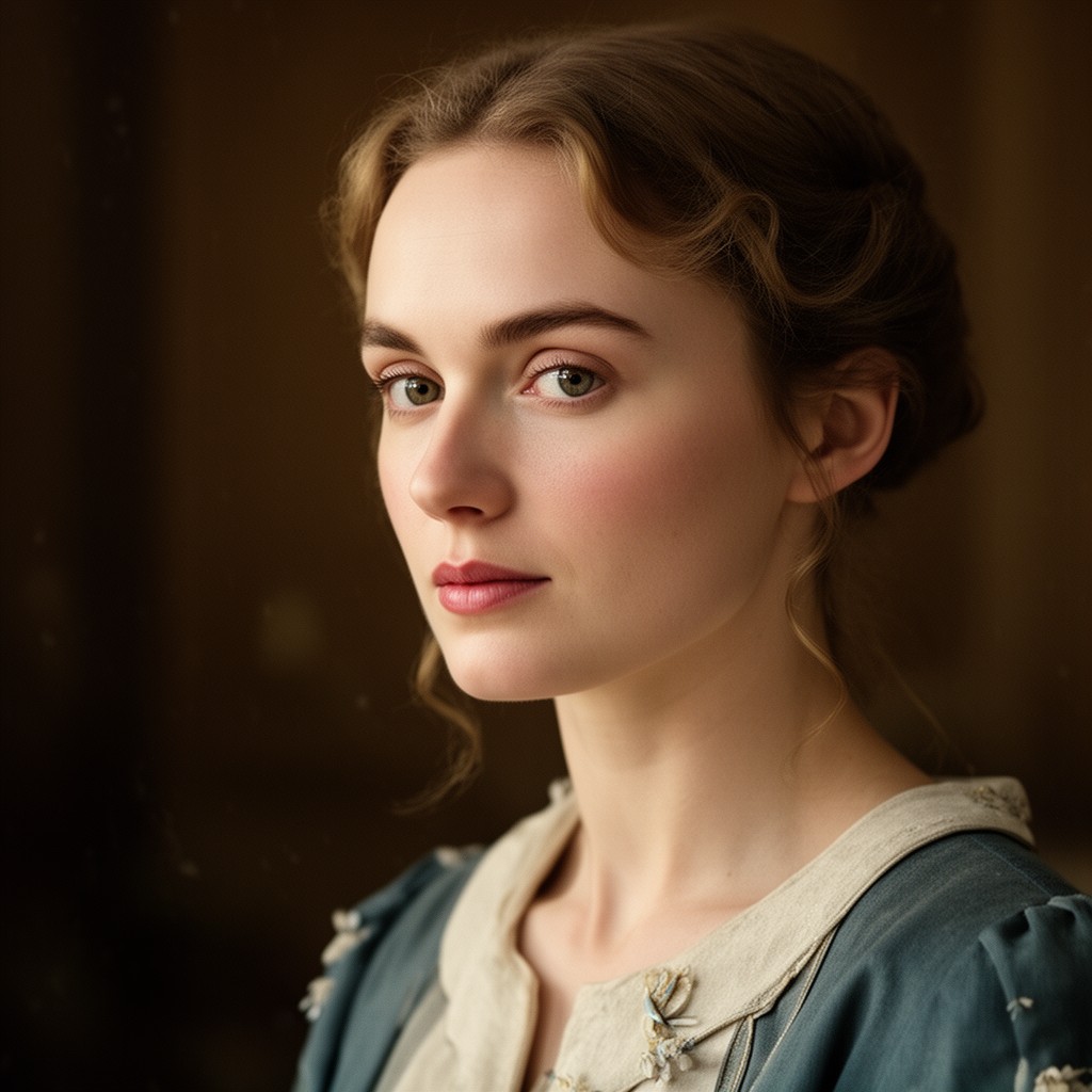 AI-generated illustration of The Danish Girl