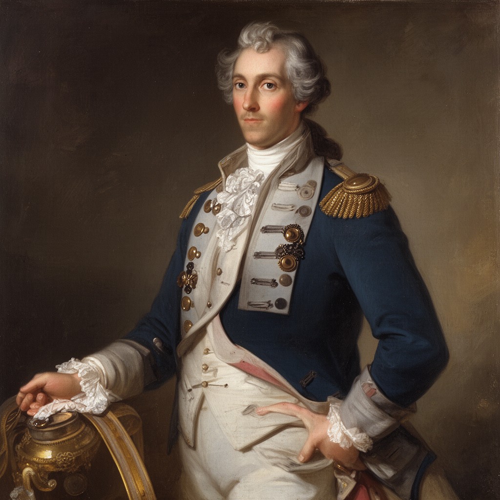 AI-generated illustration of Captain Richard Pearson