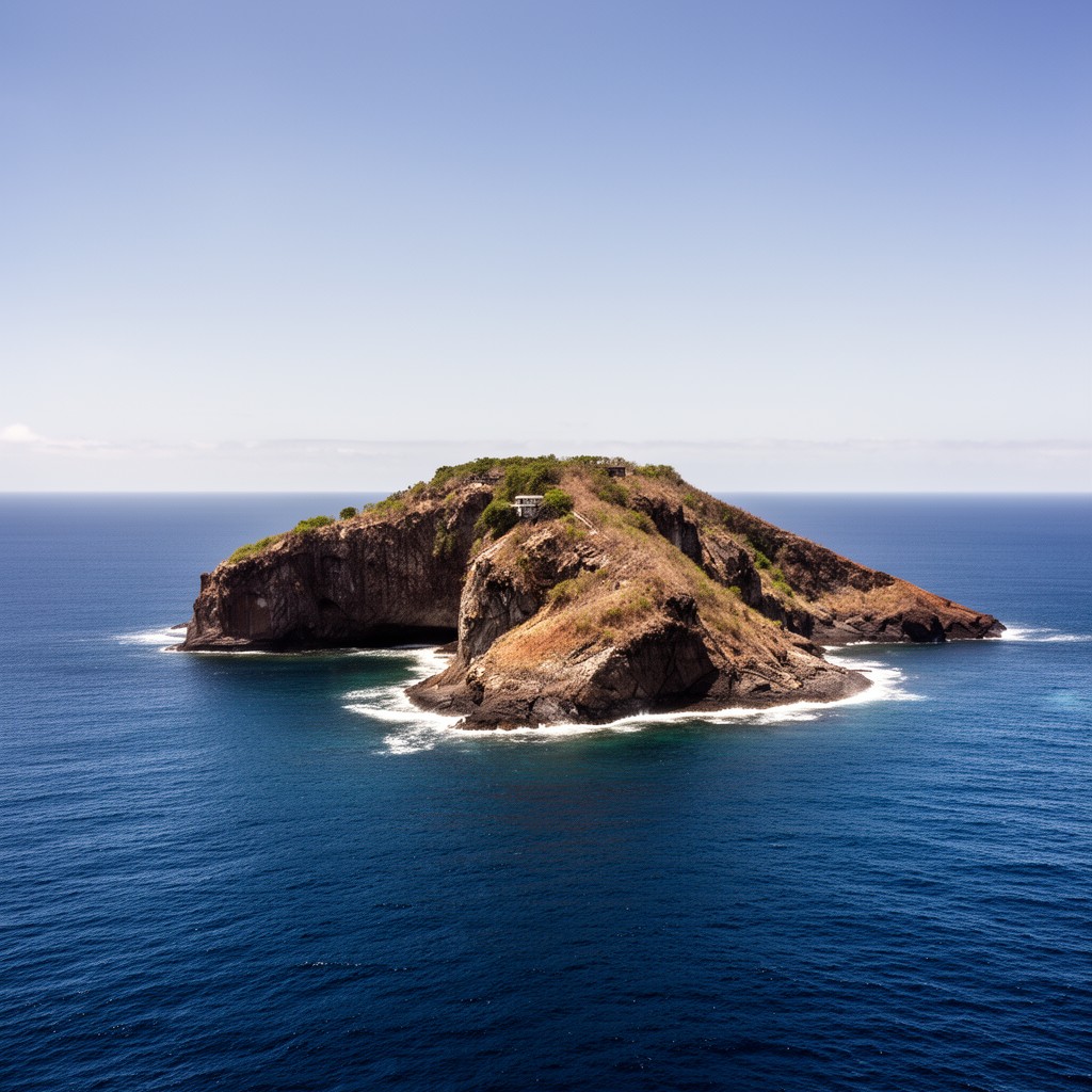 AI-generated illustration of Monito Island