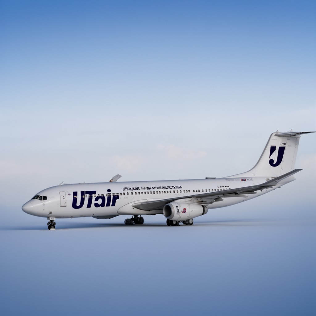 AI-generated illustration of UTair Aviation