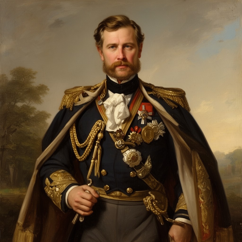 AI-generated illustration of Prince Frederick of the Netherlands