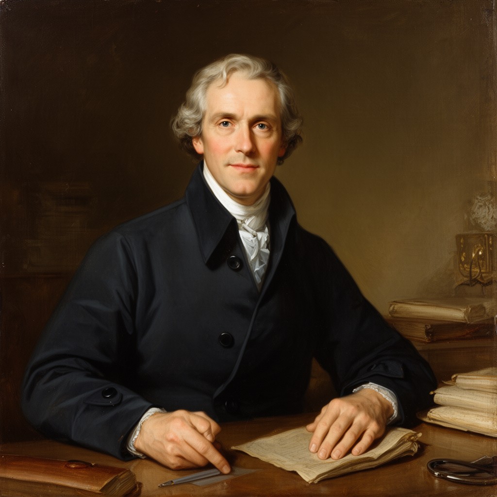 AI-generated illustration of Walter Livingston