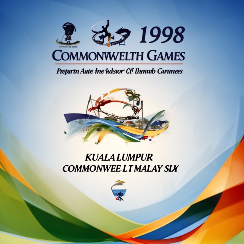 AI-generated illustration of 1998 Commonwealth Games