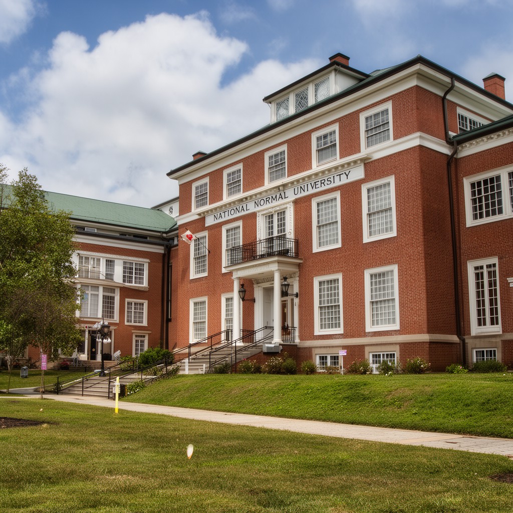 AI-generated illustration of National Normal University