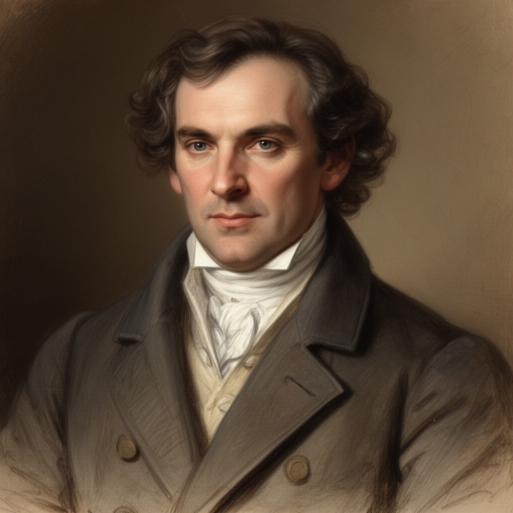 AI-generated illustration of Immanuel Hegel