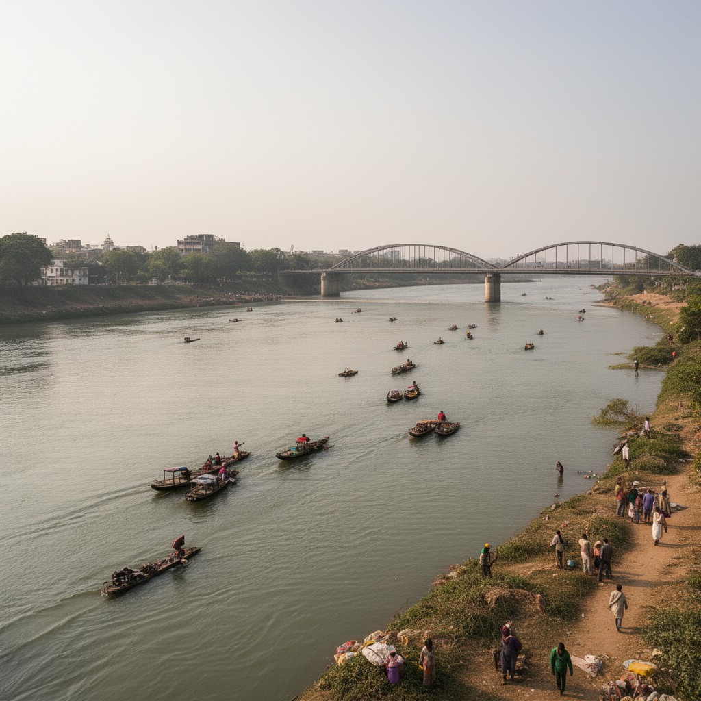 AI-generated illustration of Gomti