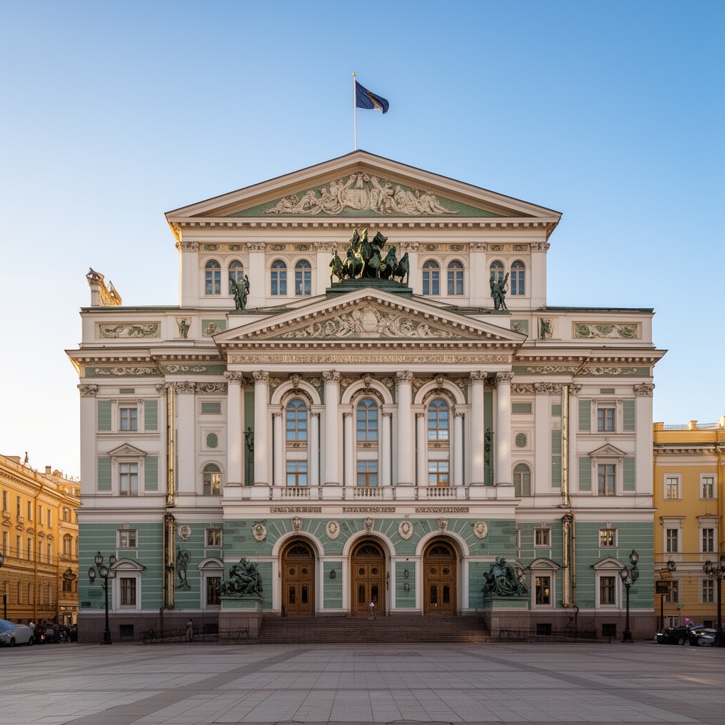 AI-generated illustration of Mariinsky Theatre