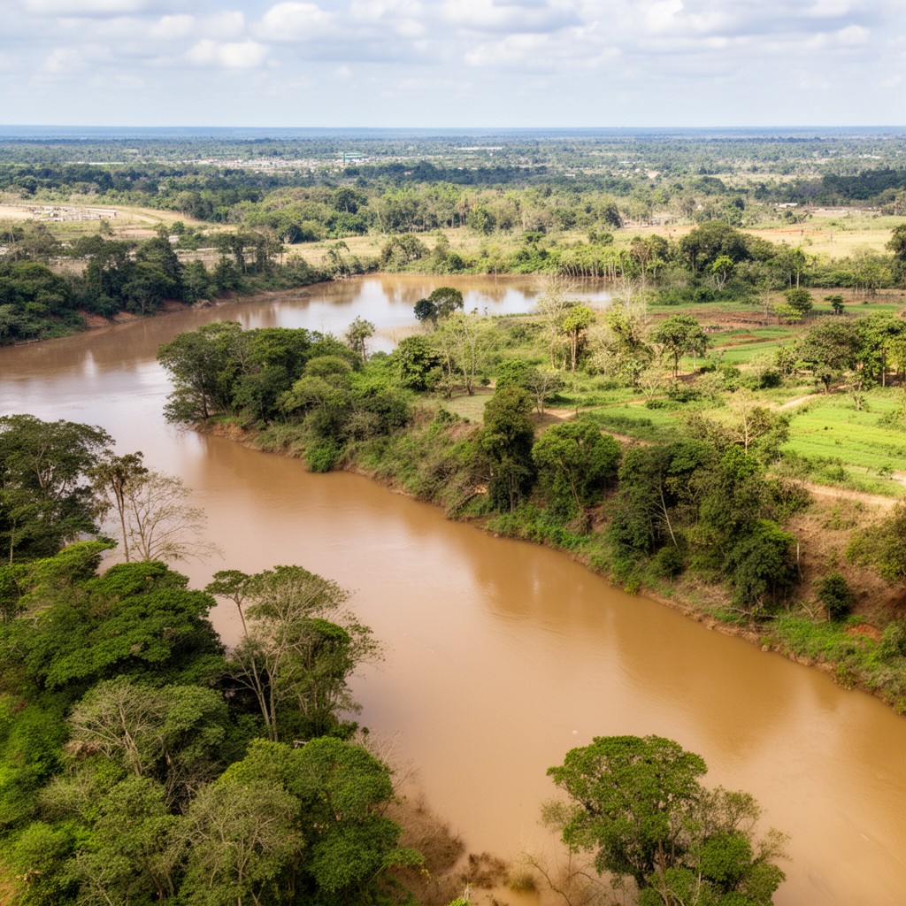 AI-generated illustration of Zambezi Basin
