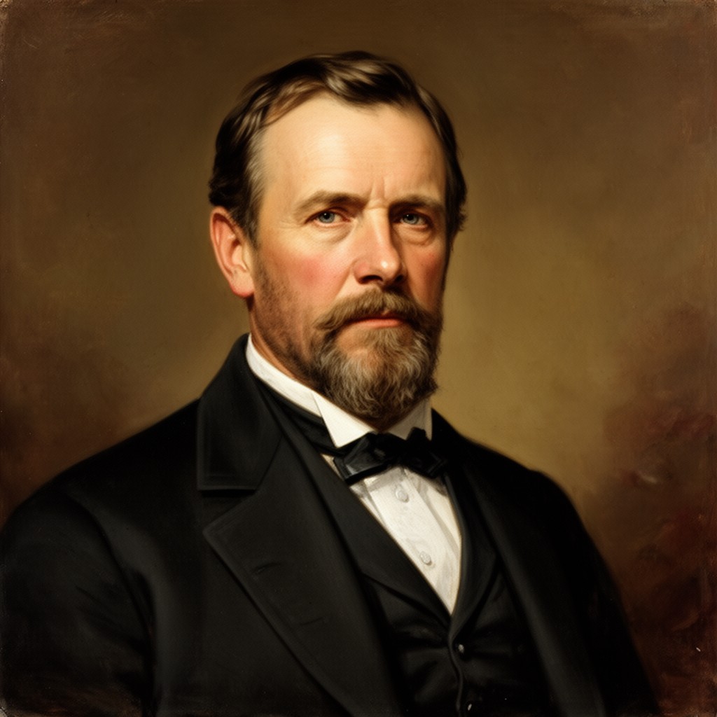 AI-generated illustration of Charles Devens