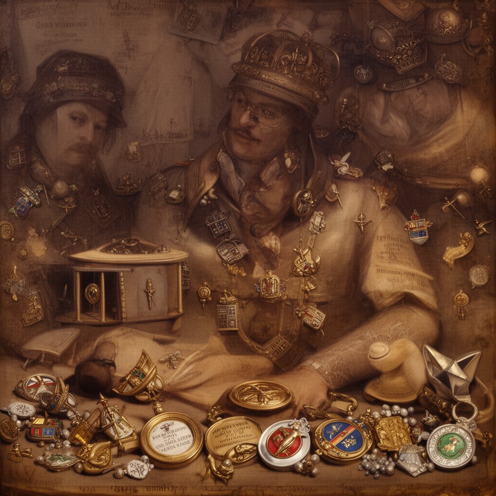AI-generated illustration of Order of the Golden Fleece