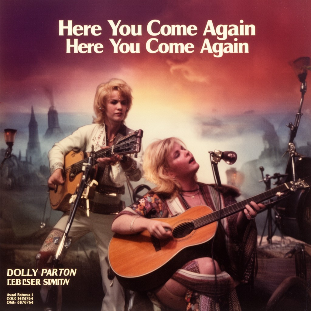AI-generated illustration of Here You Come Again