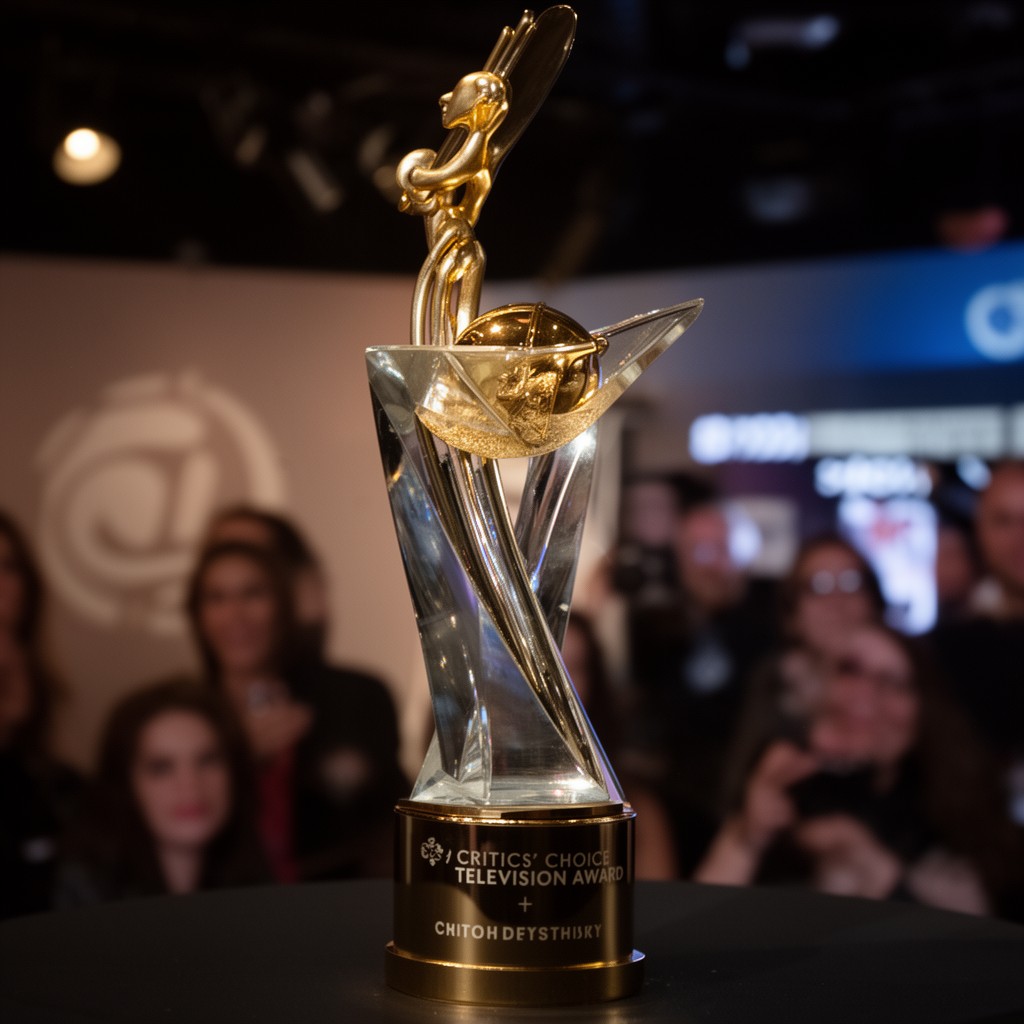AI-generated illustration of Critics' Choice Television Award