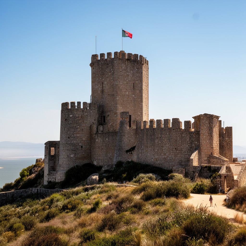 AI-generated illustration of Castro Marim Castle