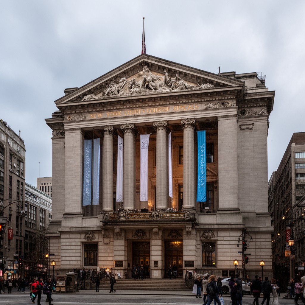 AI-generated illustration of New York Court of Appeals