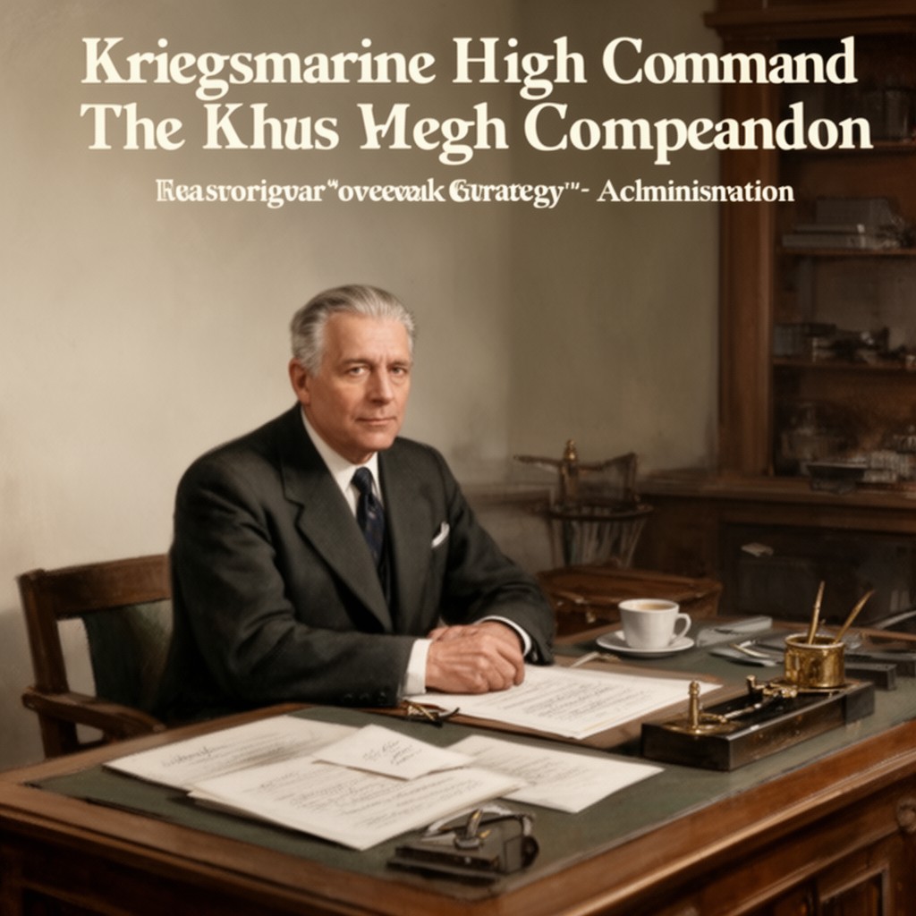 AI-generated illustration of Kriegsmarine High Command