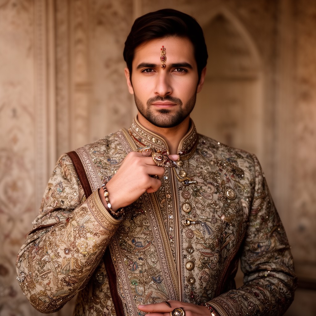 AI-generated illustration of Hindal Mirza