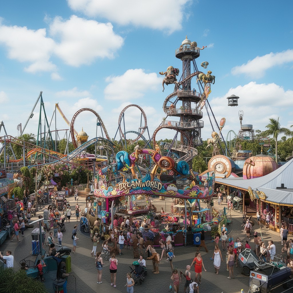 AI-generated illustration of Dreamworld