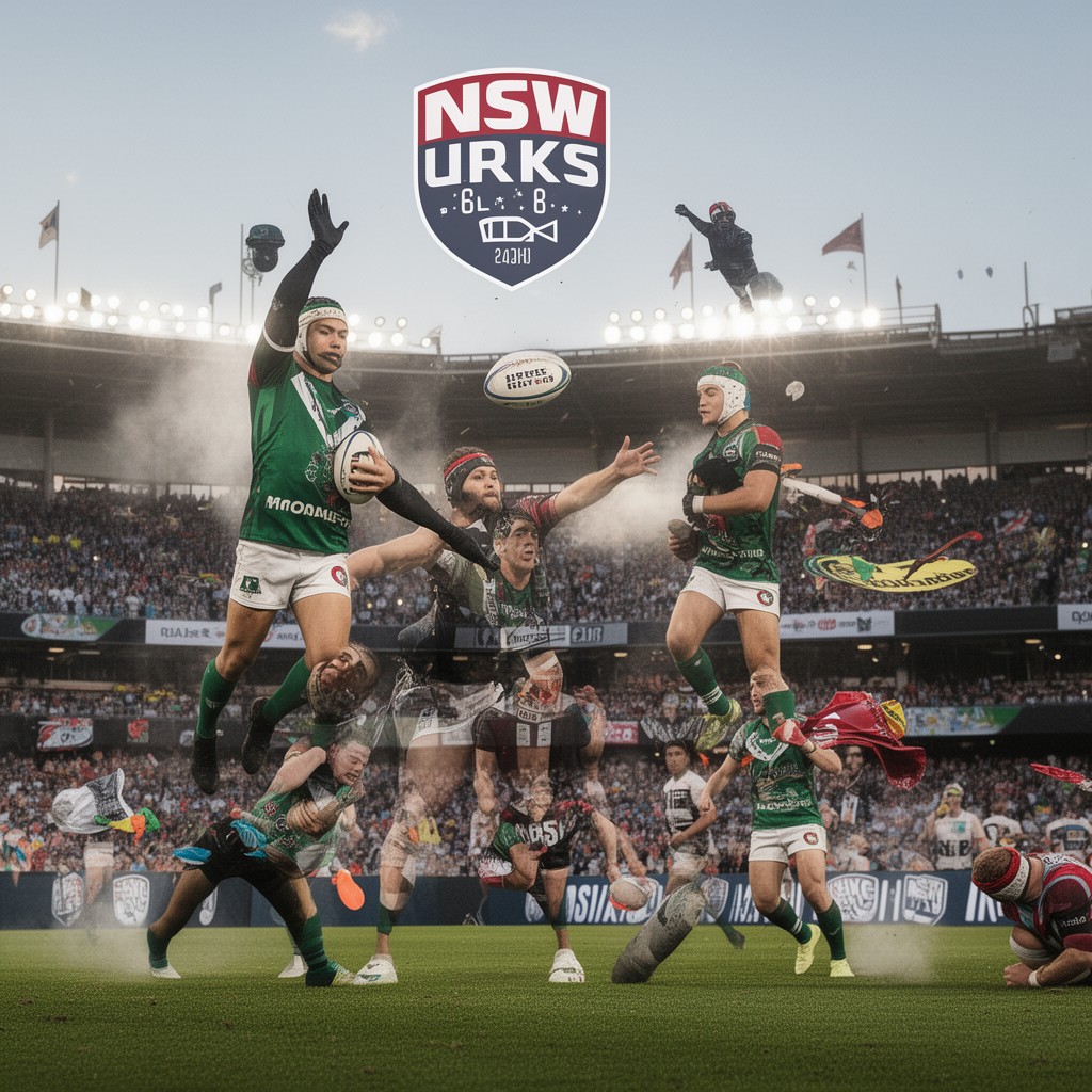 AI-generated illustration of NSWRL