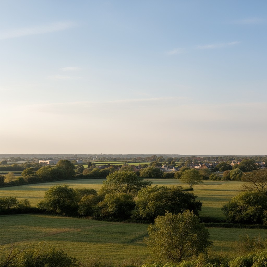 AI-generated illustration of Broadland and Fakenham (from 2024 boundary changes)