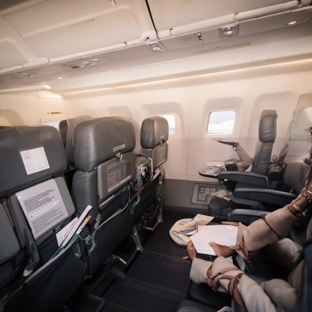 AI-generated illustration of Economy Class