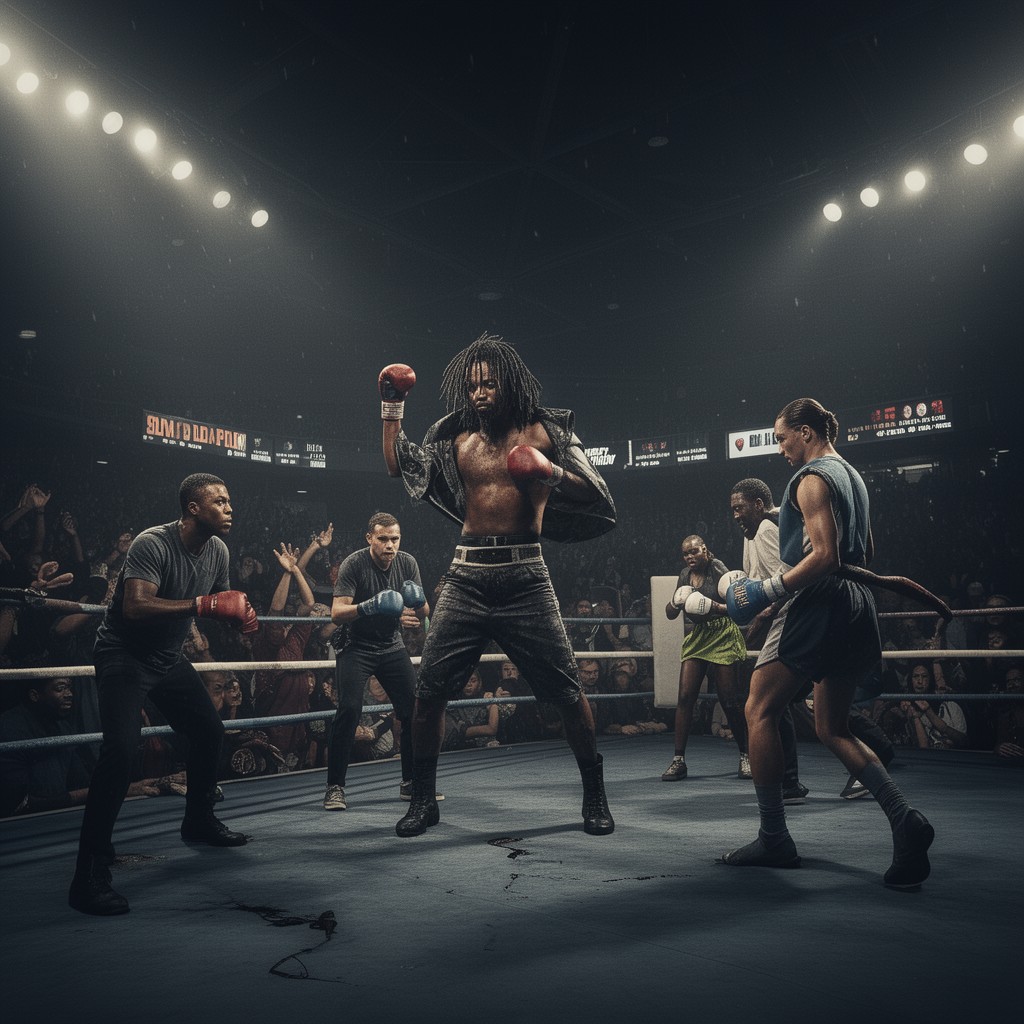 AI-generated illustration of Southpaw