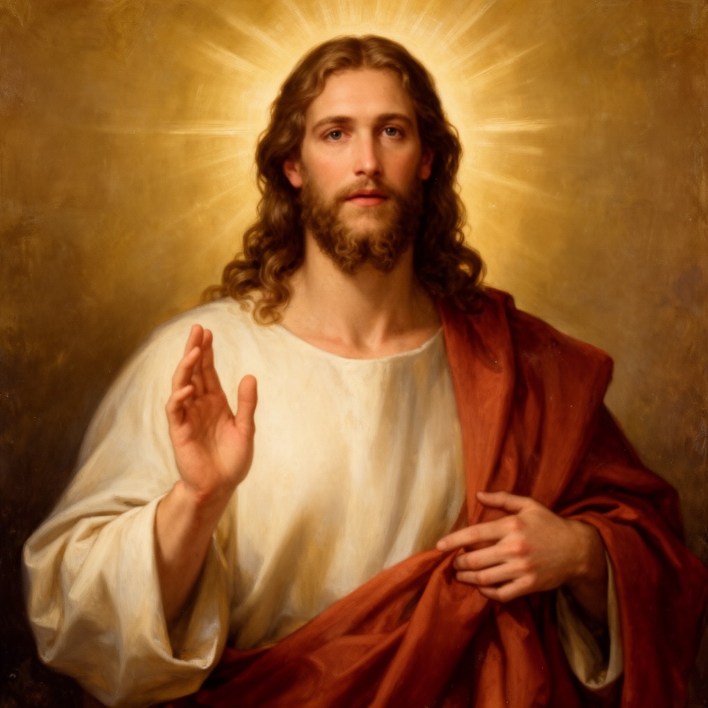 AI-generated illustration of Jesus Christ
