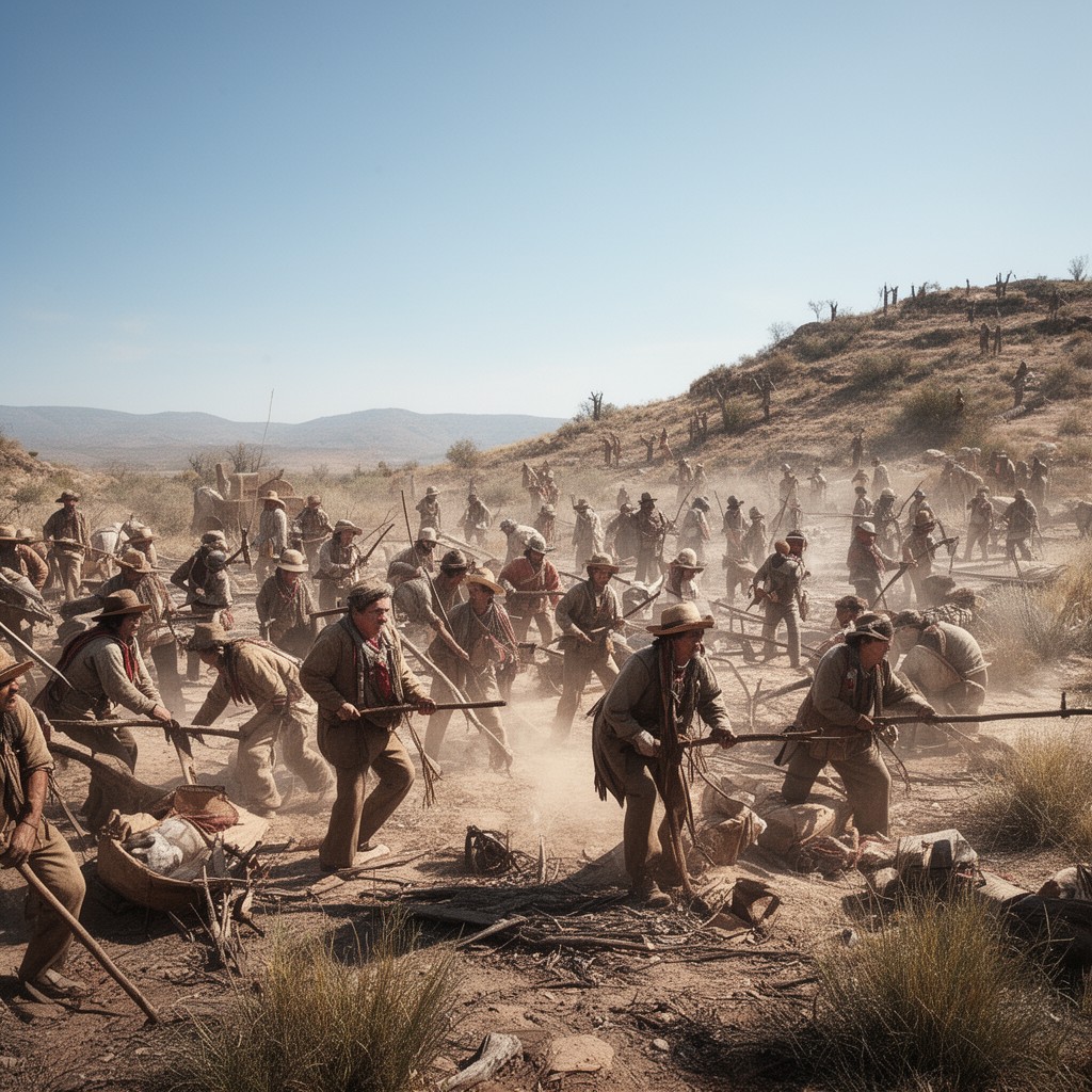 AI-generated illustration of Hualapai War