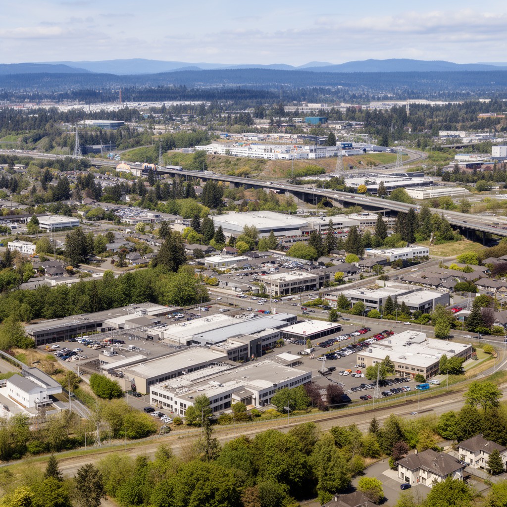 AI-generated illustration of Wilsonville, Oregon