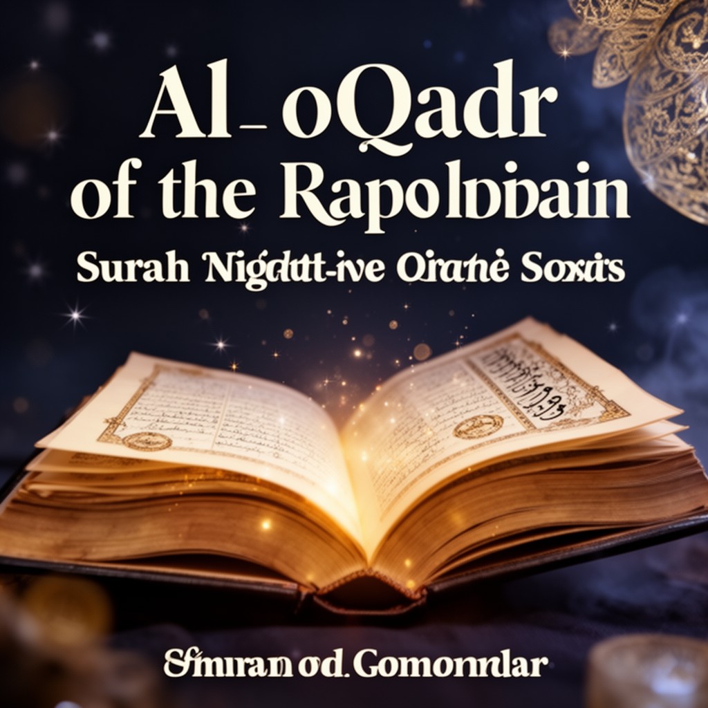AI-generated illustration of Surah Al-Qadr