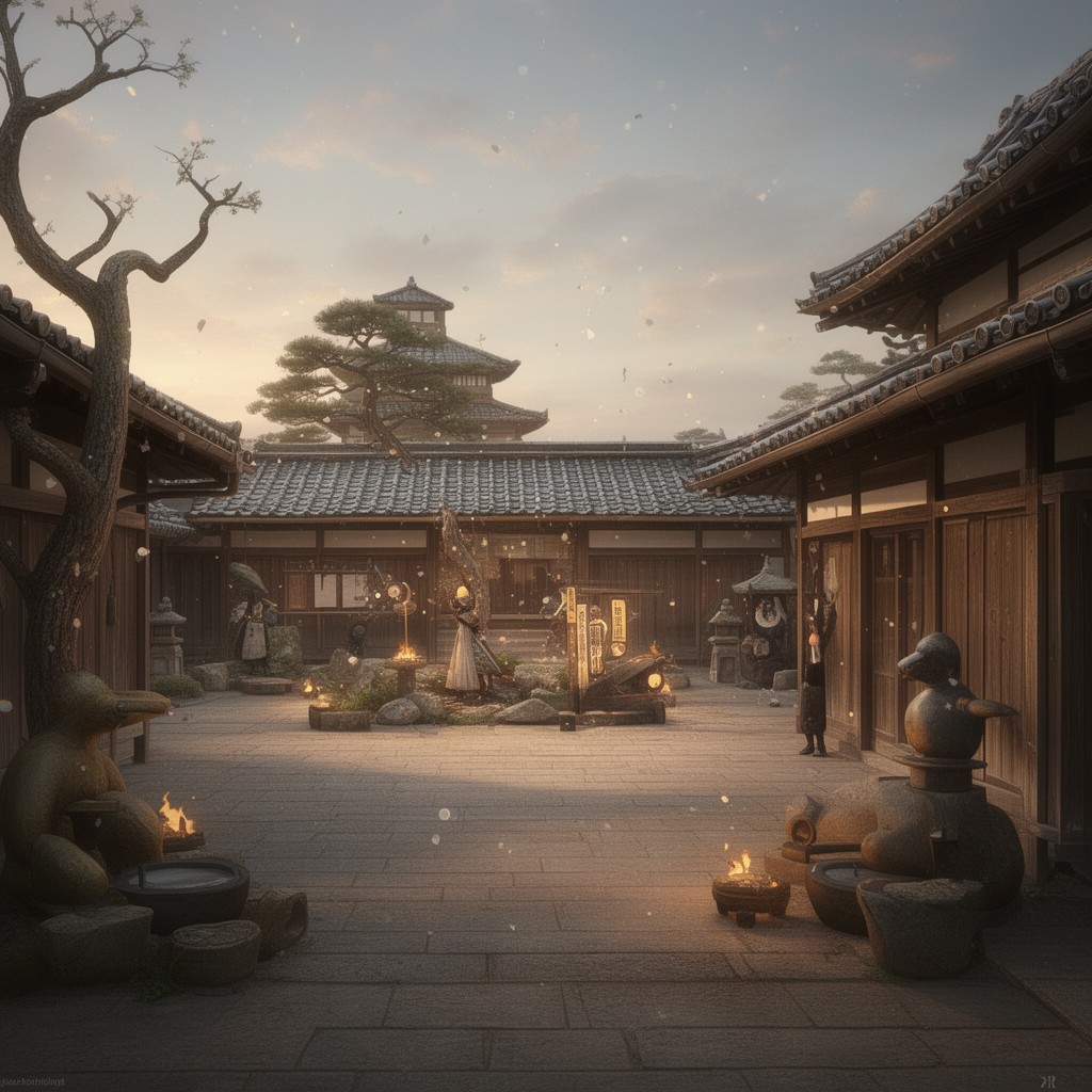 AI-generated illustration of Edo