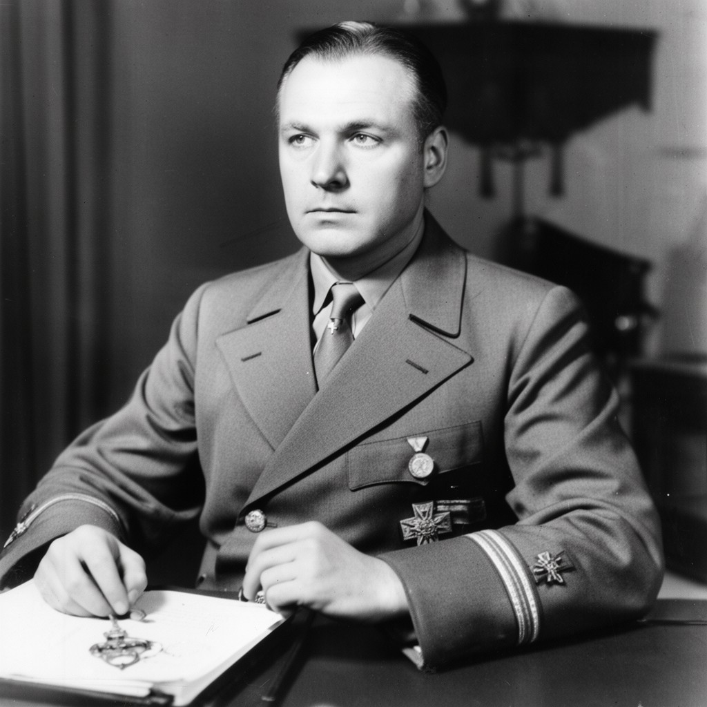 AI-generated illustration of Otto von Lossow
