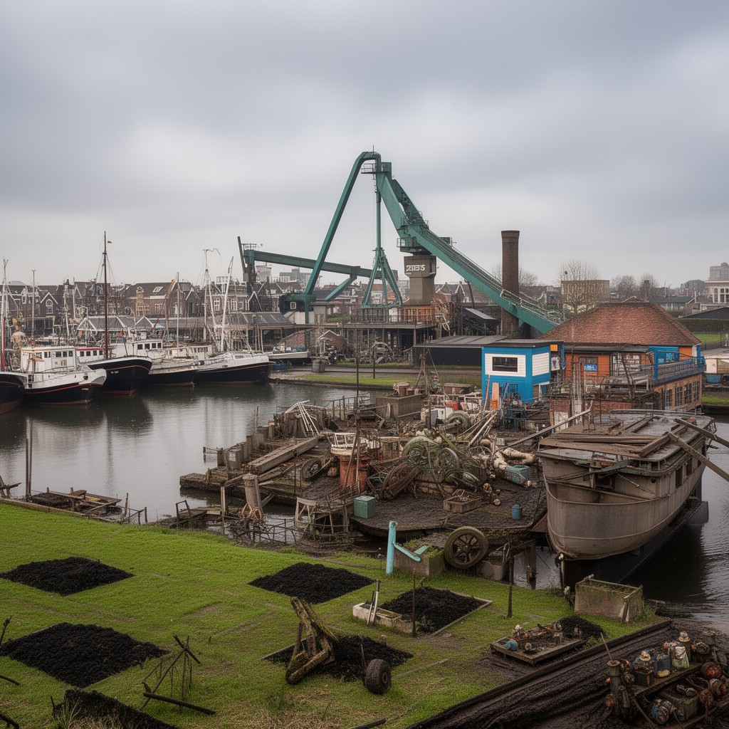 AI-generated illustration of Veendam