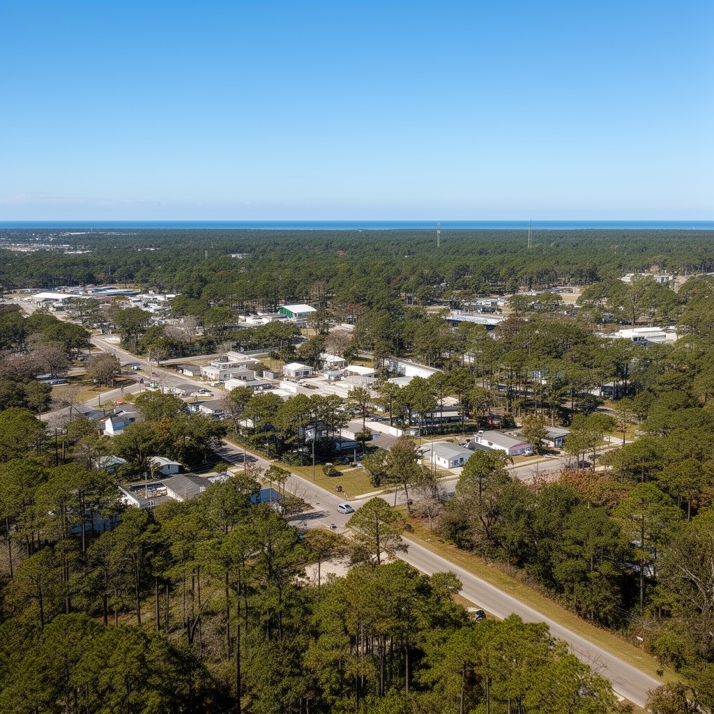 AI-generated illustration of Callaway, Florida