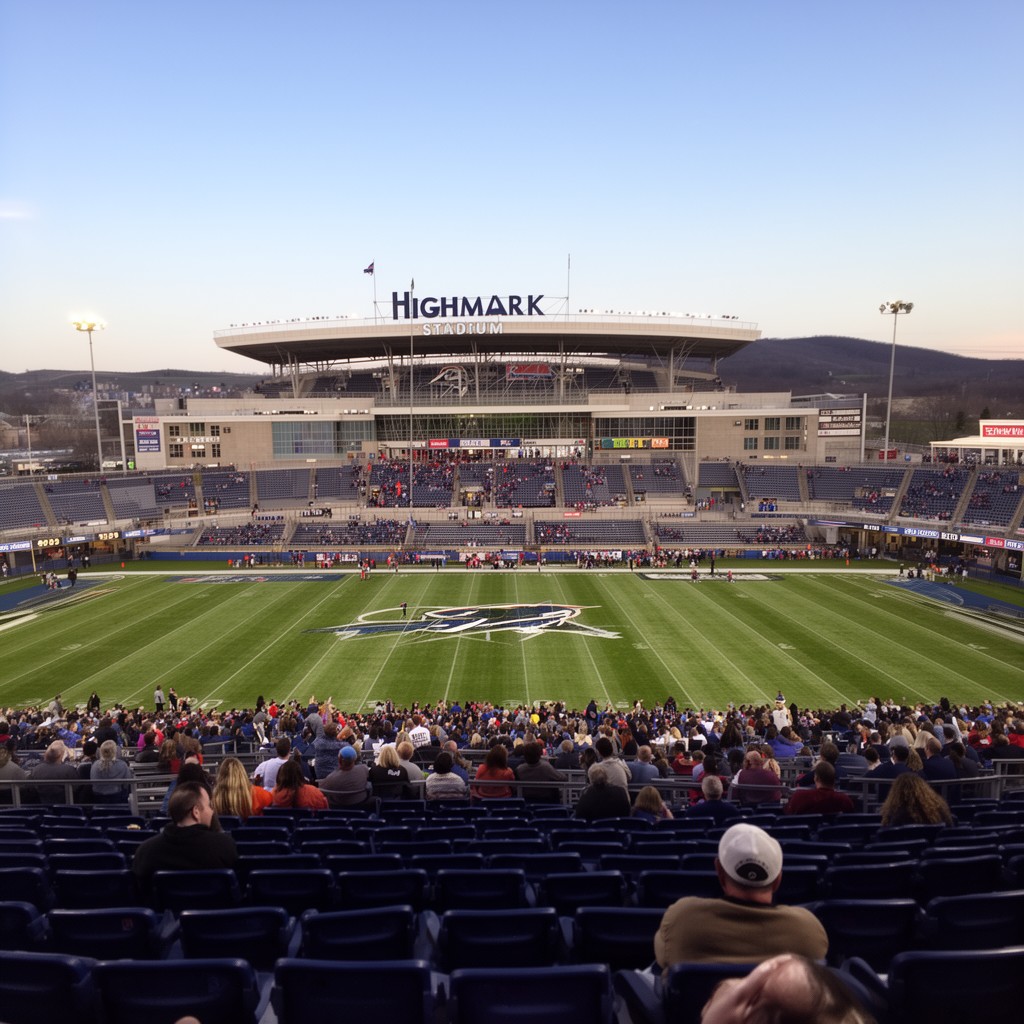 AI-generated illustration of Highmark Stadium