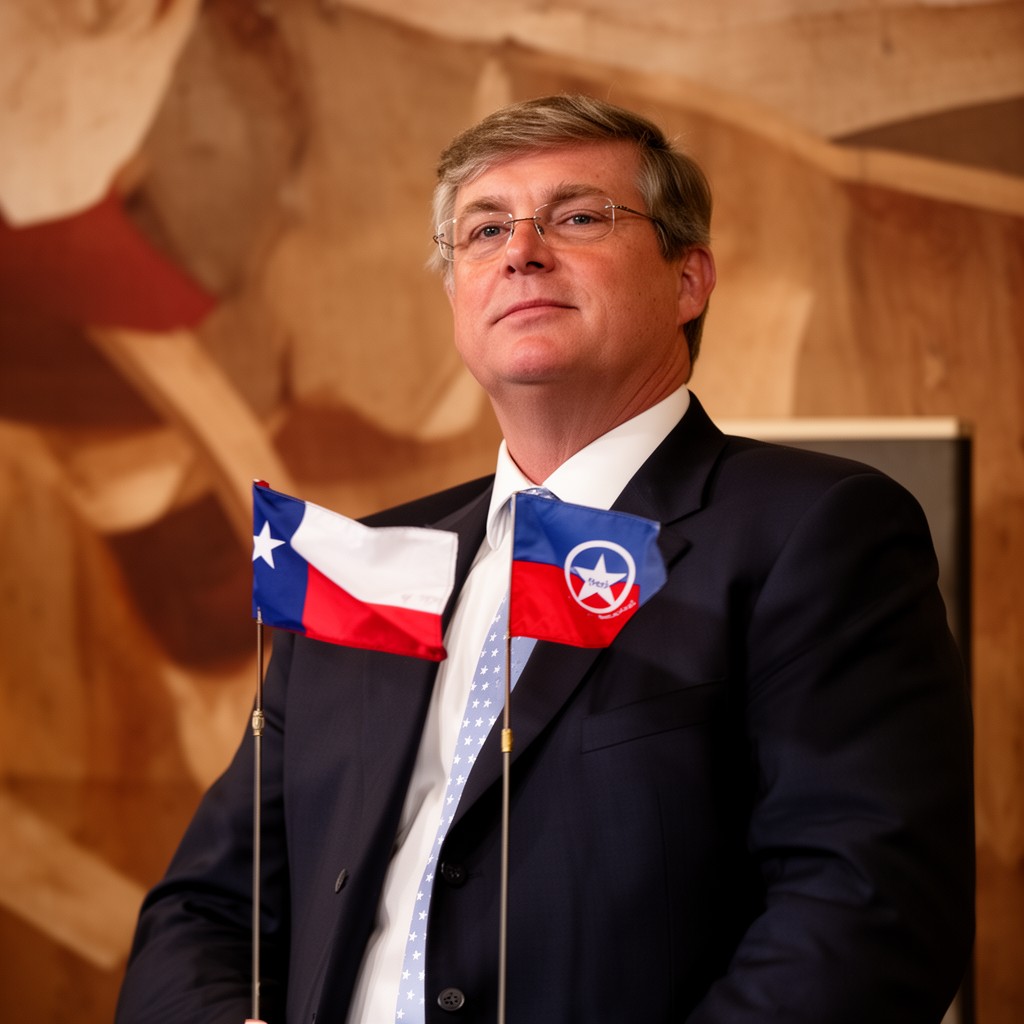 AI-generated illustration of Governor of Texas