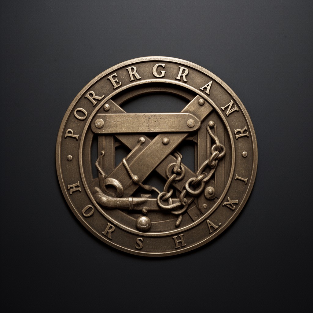 AI-generated illustration of Portcullis emblem of the UK Parliament