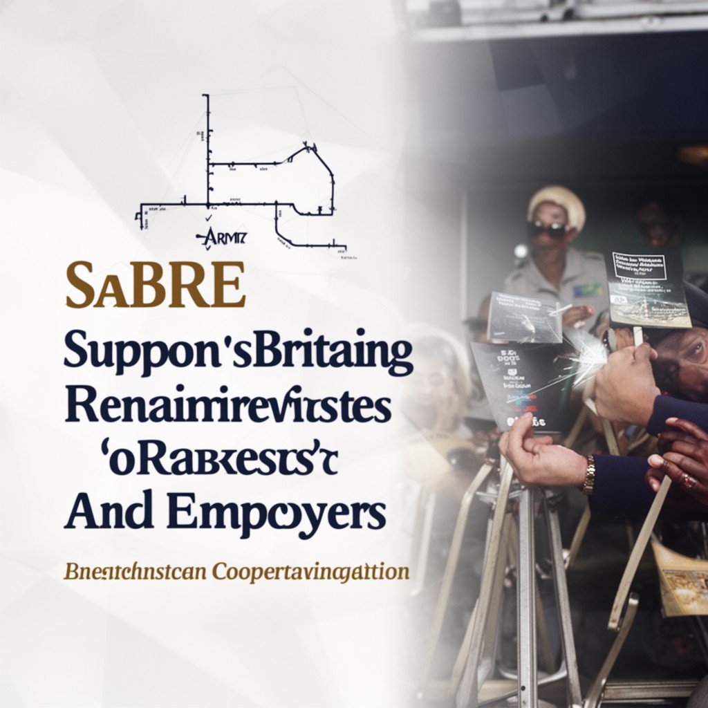 AI-generated illustration of SaBRE (Supporting Britain’s Reservists and Employers)