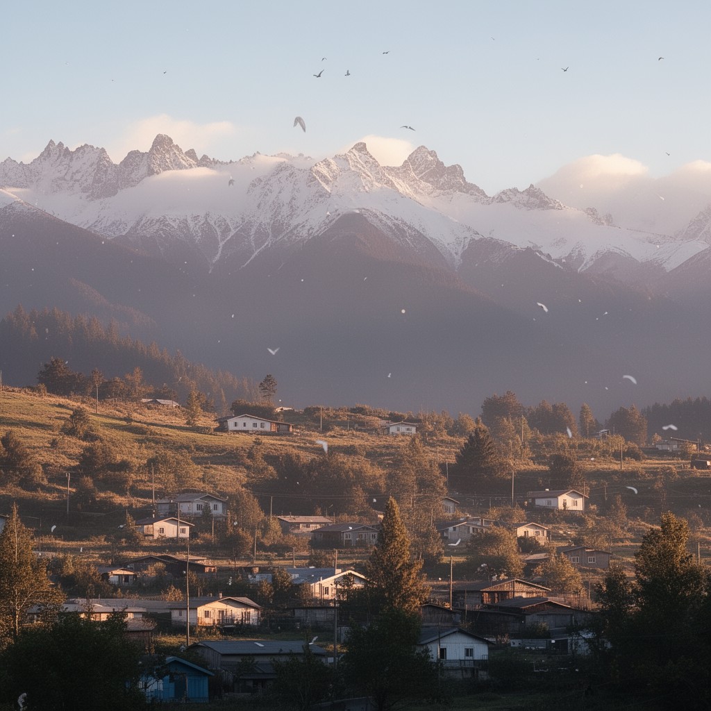 AI-generated illustration of Chile Summer Time