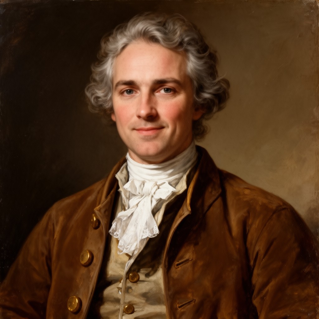 AI-generated illustration of James Keir
