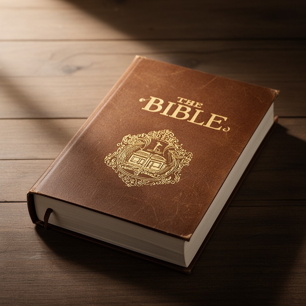 AI-generated illustration of Bible