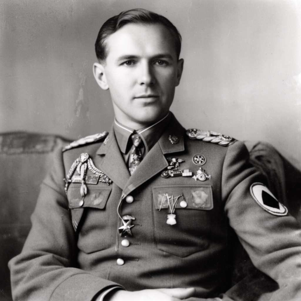 AI-generated illustration of Hans von Seisser