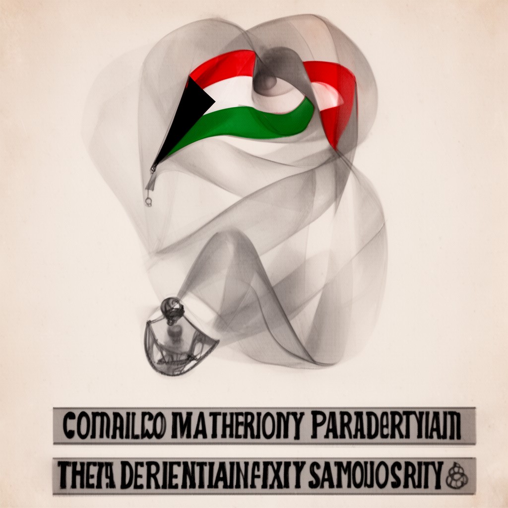 AI-generated illustration of Palestinian Authority