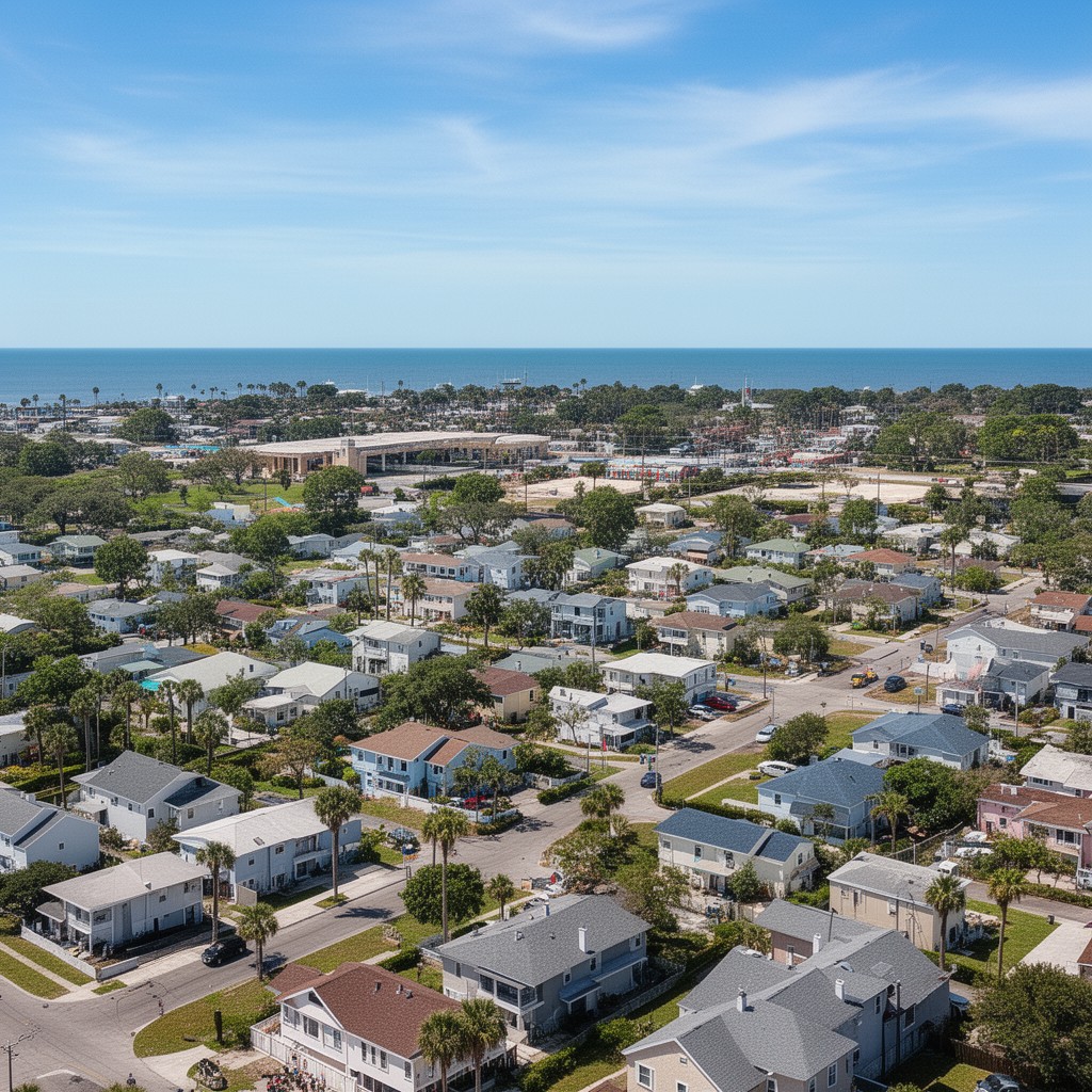 AI-generated illustration of Parker, Florida