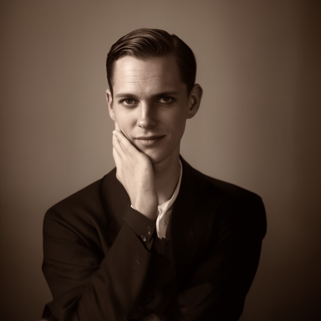 AI-generated illustration of Edward Albert Christian George Andrew Patrick David