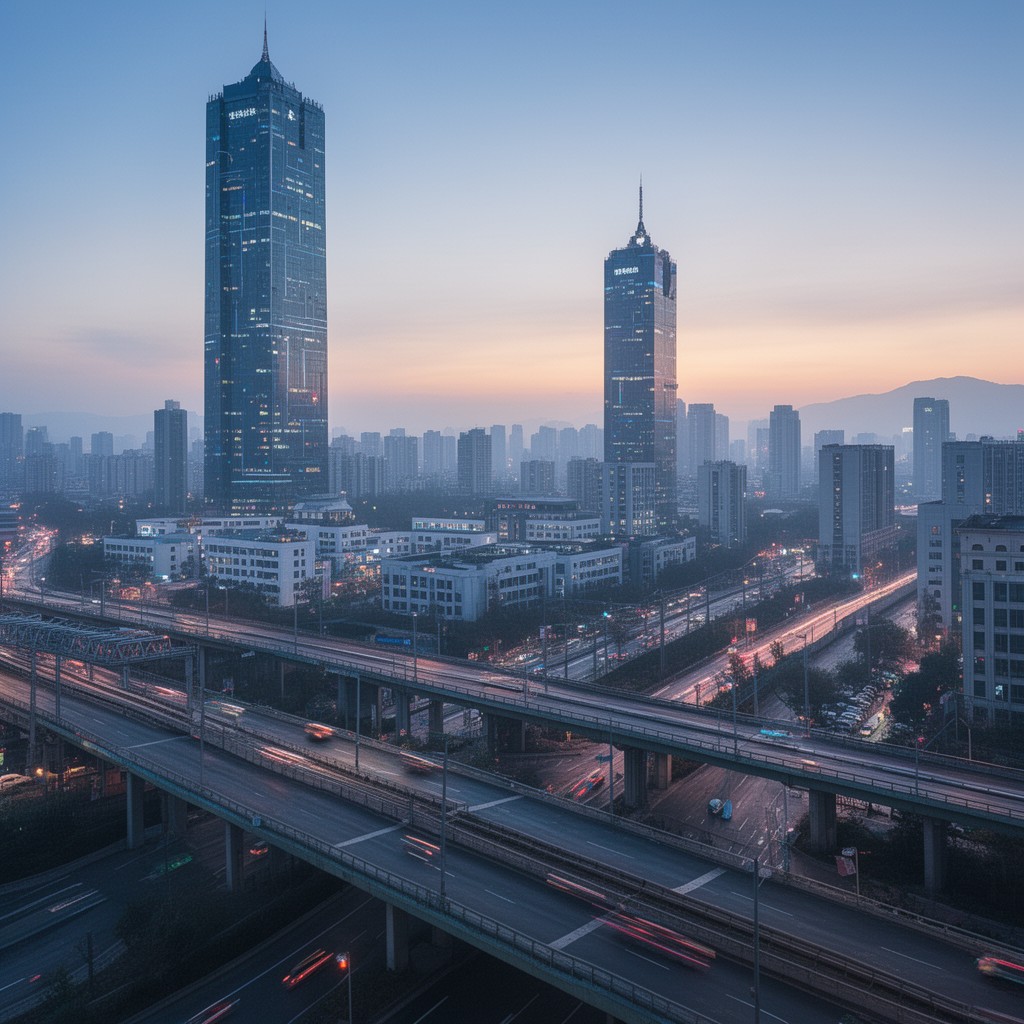 AI-generated illustration of Hongshan District